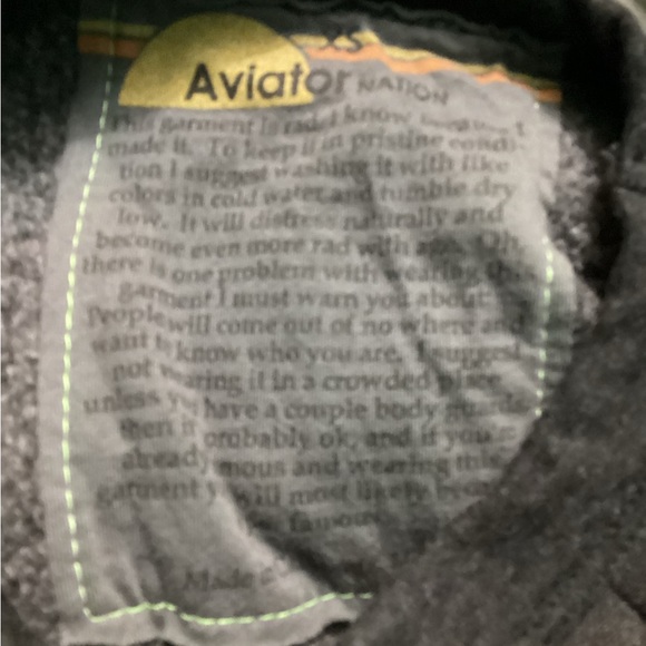 Aviator Nation Tribe Of Peace Sweatshirt* - Picture 4 of 5